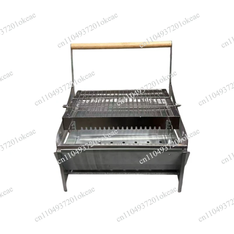Flip BBQ Grill Outdoor Camping Picnic BBQ Grill Removable for easy cleaning BBQ Grill