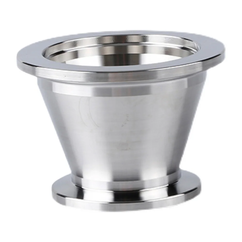 304 Stainless Steel For KF50 to For KF25 Vacuum Tapered Reducer for For KF Flange Based Vacuum System Integration