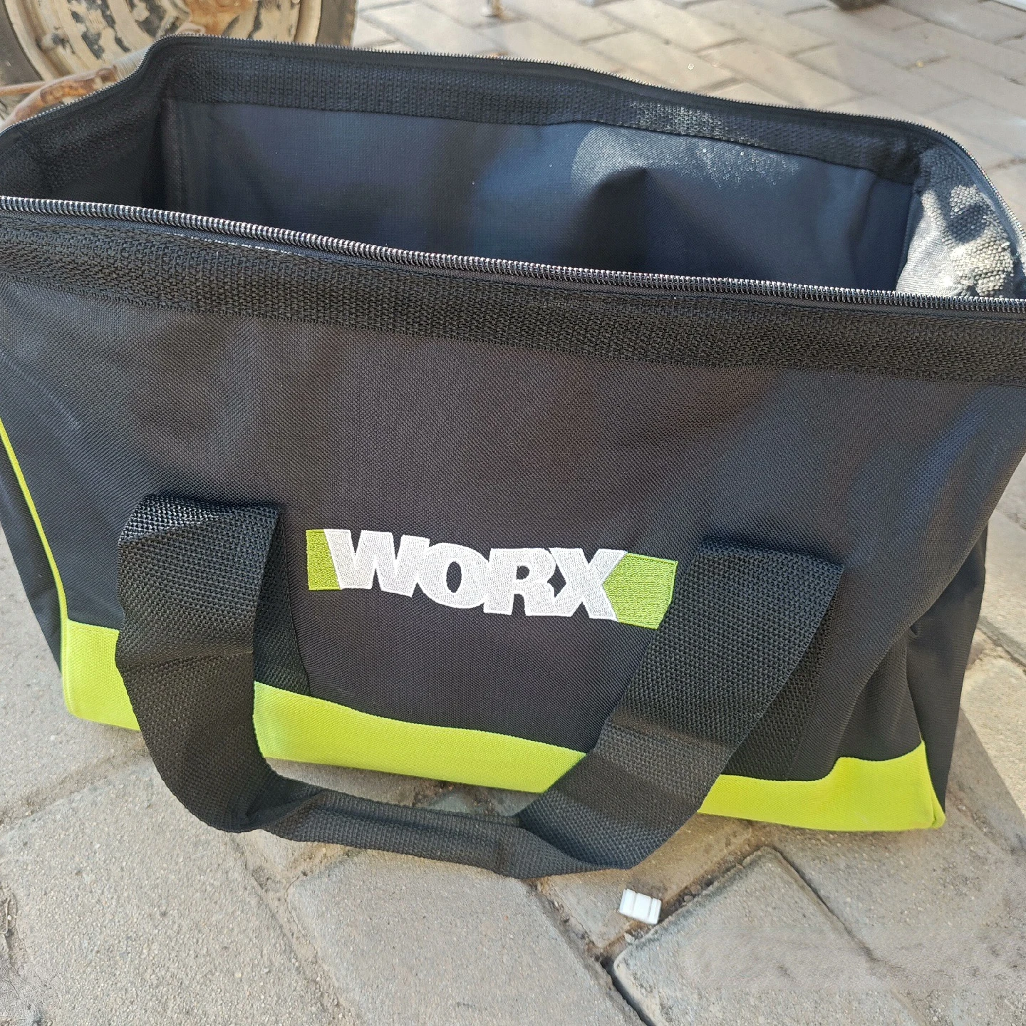 Imagem -05 - Worx-bolsa para Ferramentas com Dupla Camada Tecido Oxford Fio de Aço Impermeável Anti-queda Bolsas de Armazenamento Eletricista Wu388