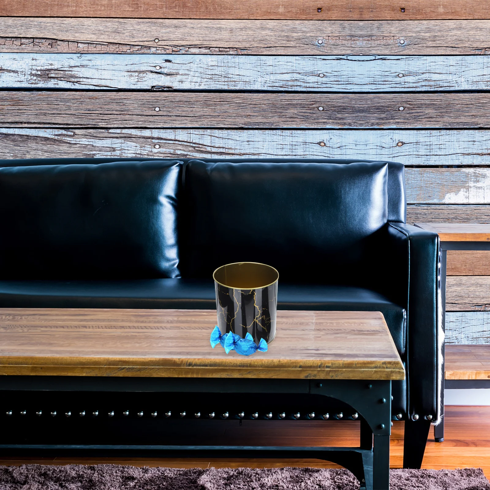 

2Pcs Biscuits Container Creative Tinplate Candy Box Decorative Gift Packaging for Party Supplies Tea Can Storage Jewelry Holder