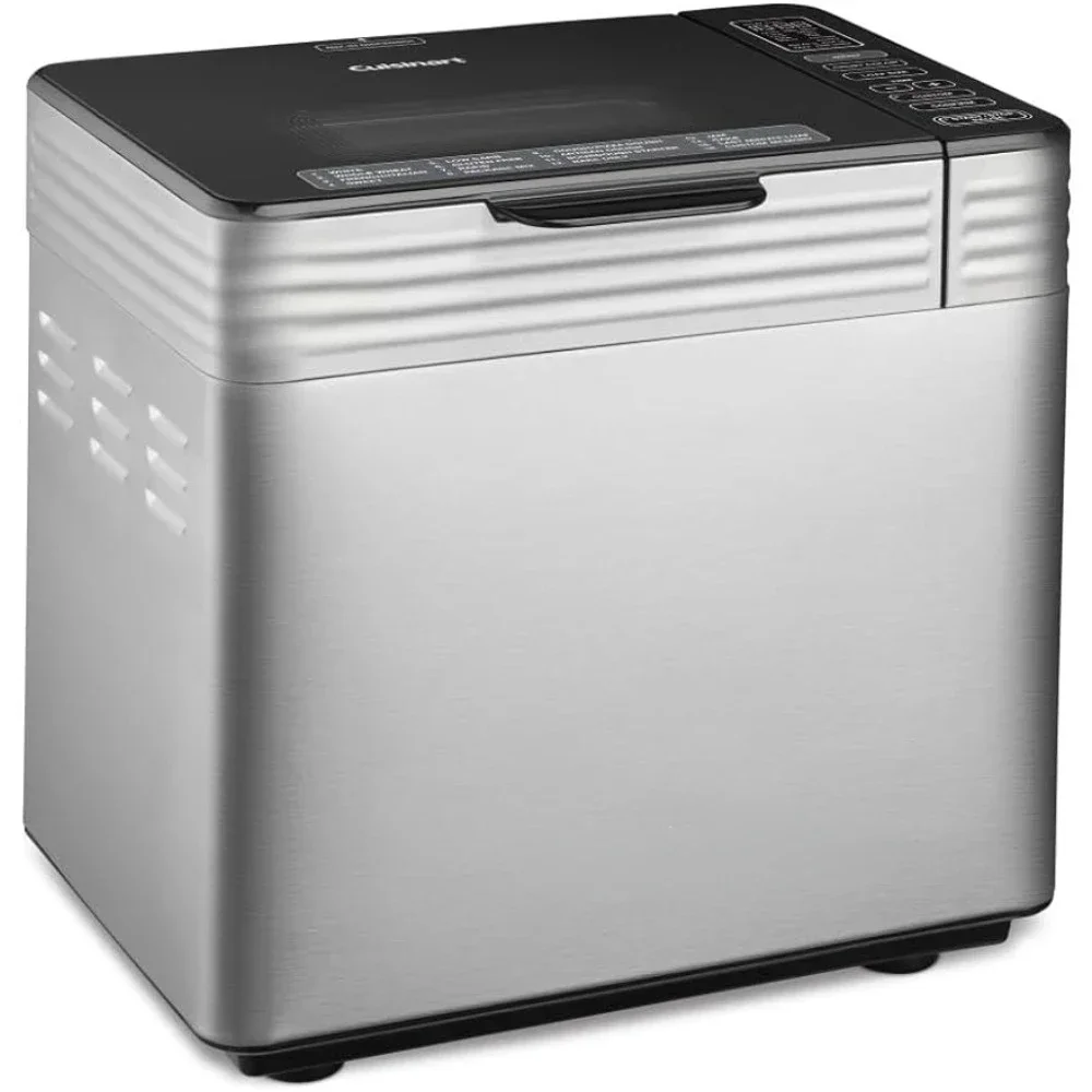 Convection Bread Maker Machine-16 Menu Options, 3 Loaf Sizes Up To 2lbs, 3 Crust Colors-Includes Measuring