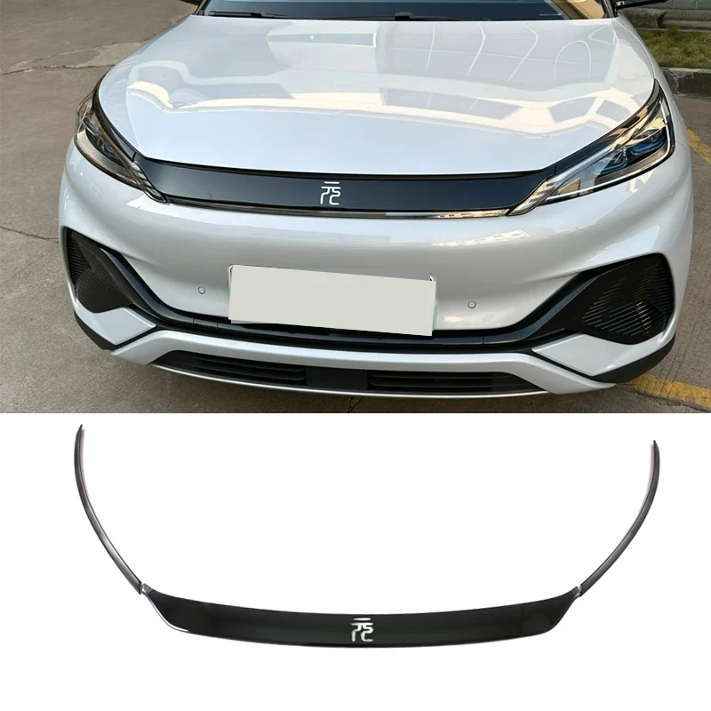 

For BYD ATTO 3 Yuan Plus 2022 2023 High-quality ABS Front Center Mesh Grille Grill Cover Radiator Strip Trim Decoration