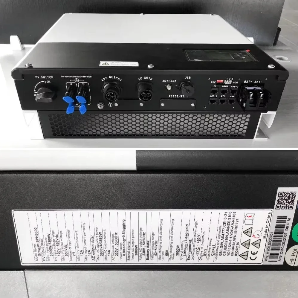 Premium SPH3000-6000 5kw 5000w 8000w Solar System Hybrid Solar Inverter