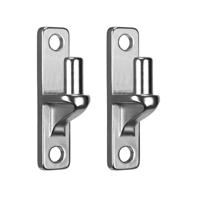 Stainless Steel Heavy Duty Gate Hinge, 2 Pack Wall Mount For Wood Or Concrete, Outdoor Farm Gate Hinge