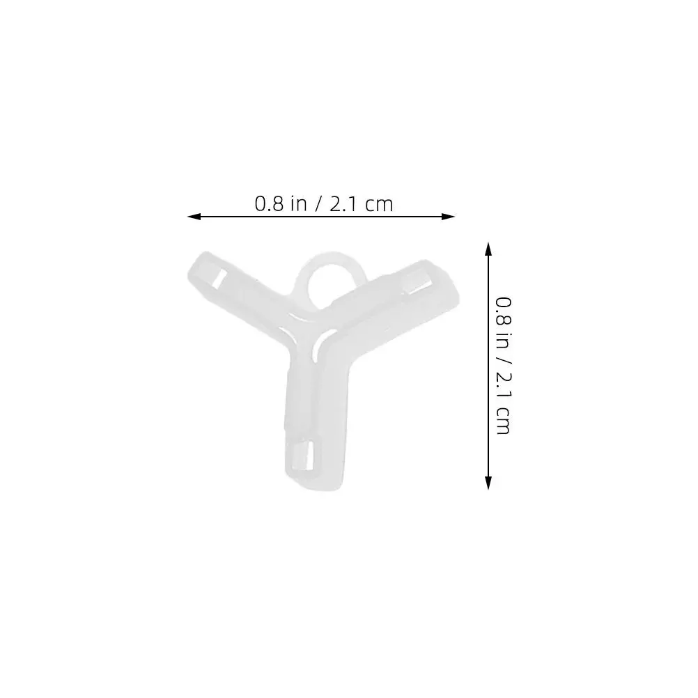 100Pcs Treble Hook Protector Safety Cap Bonnet Thickened Anti-Scratch Hook Cover for Fishing Lures Construction Sites Portable