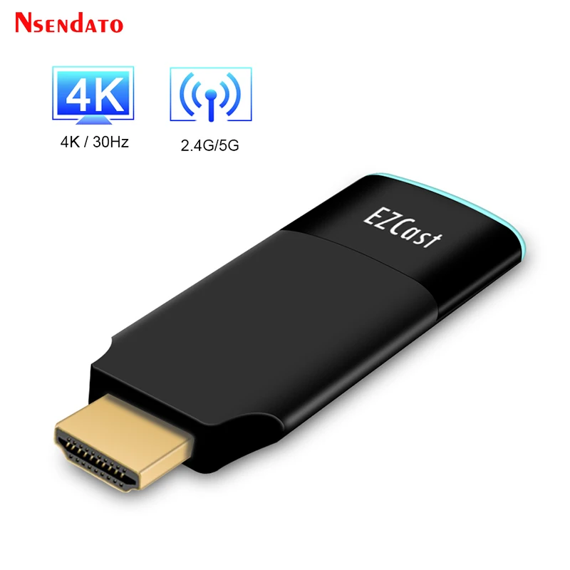 Ezcast 2 5G Wifi HDMI Bezprzewodowy Adapter Wyświetlacza Miracast Airplay Mirroring HDMI TV Stick Odbiornik dla IOS Android Telefon PC