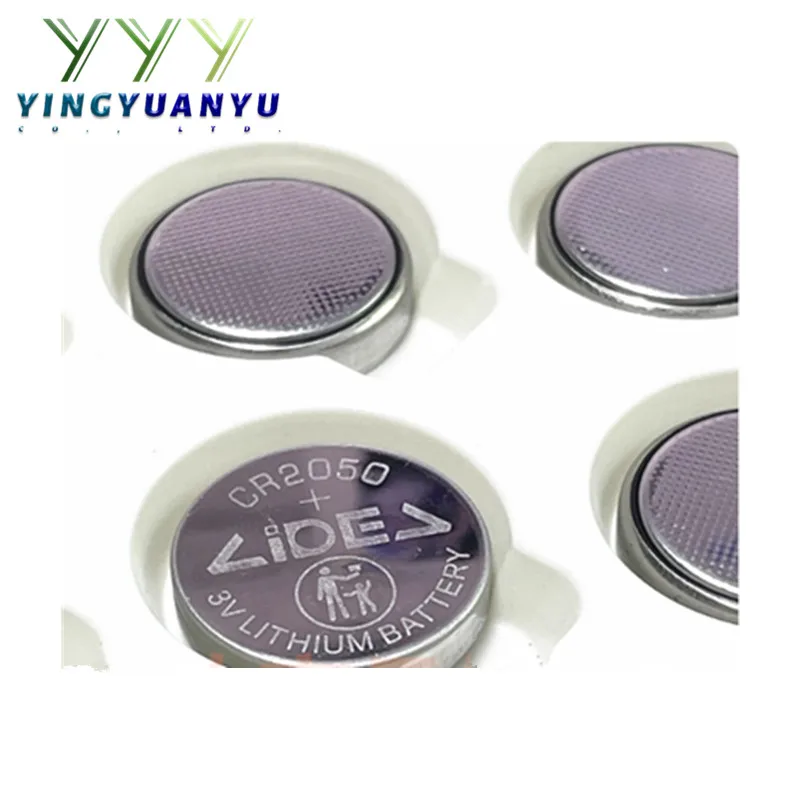 Original 5-50Pcs lidea 3V CR2050 Lithium Battery CR-2050 Rechargeable Button Batteries For Computer Watch Remote Control Toy