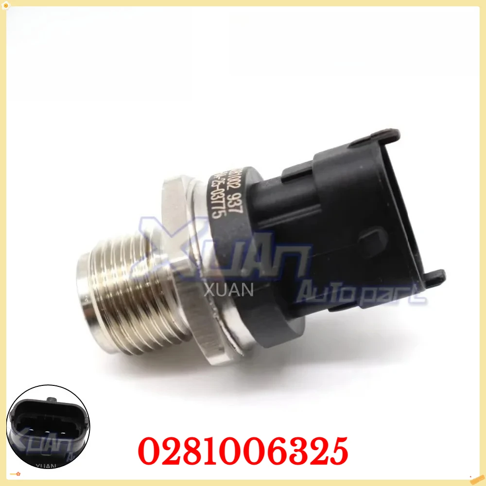 Regulador de Presión de Combustible, Sensor Common Rail para TATA PRIMA, Volkswagen Constellation, Delivery, Volksbus Worker 0281006325