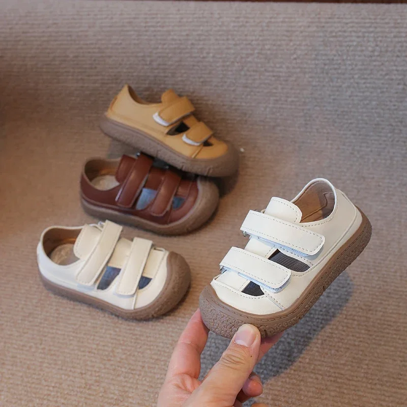 Sandales d'été pour bébés garçons, chaussures confortables pour tout-petits, sandales décontractées pour enfants, l'offre elles souples coordonnantes, chaussures de premiers marcheurs pour filles