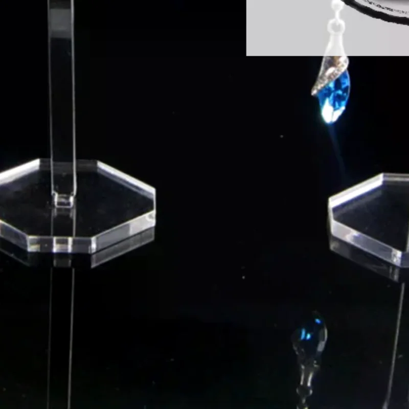 Acrylic Stud Dangle Earrings Display Rack Stand Jewelry Hanger Organize Holder