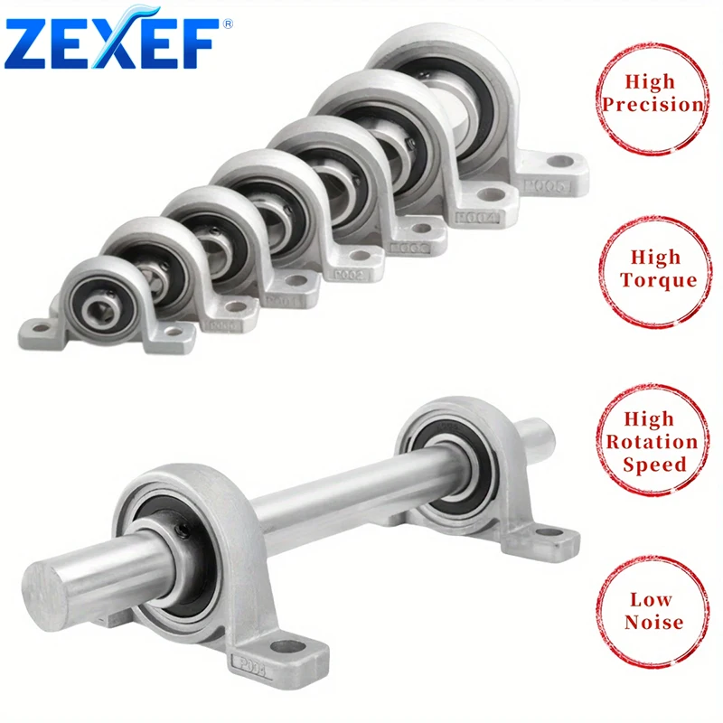 

ZEXEF 4/10 шт. KFL08 KFL000 KFL001 KFL004 KFL005 KFL08 8-25 мм опорный блок ромбический подшипник ZINC сплав вставка линейный подшипник вал