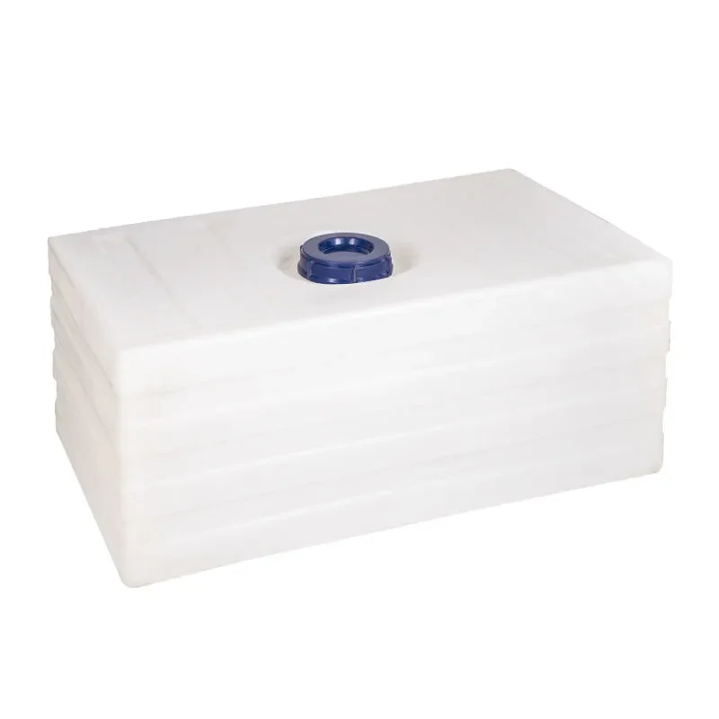 Thickened large capacity 180L rectangular car water tank food grade beef tendon PE plastic horizontal