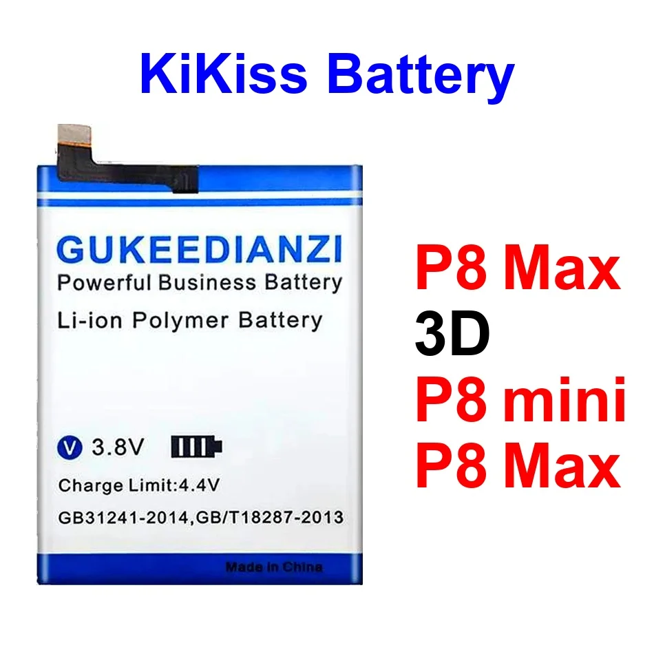 

Mobile Phone Battery Safe 3150-5850Mah For Elephone P8 Max Mini