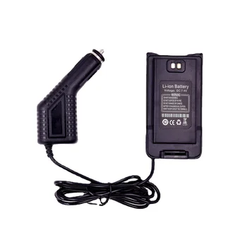 Baofeng BL-9 pil Eliminator DC12V UV9R 9R artı uvr760 Walkie Talkie HAM radyo için araba şarjı kordon şarj kablosu aksesuar