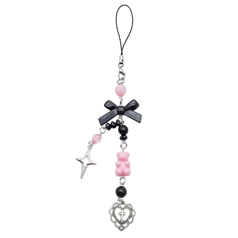 Goth Y2K Kawaii Phone Charm Pendant Keychain