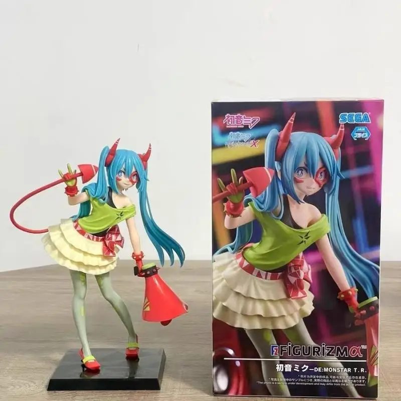 在庫あり-オリジナル-セガ-初音ミク-フィギュリズマ-デ-モンスター-バイブラントパンクロック衣装-ラウダーザンライフ-正規品-クリスマスギフト