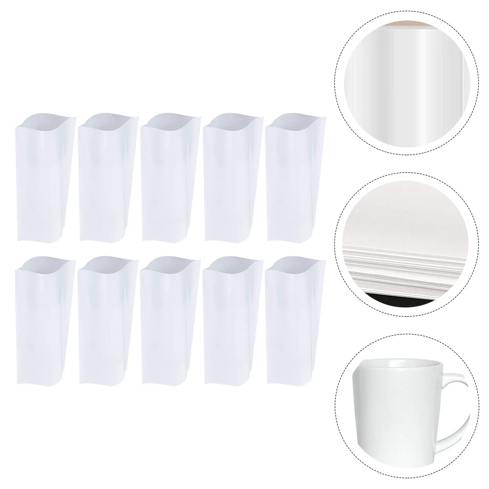 20 Pcs Shrink Film Tumbler Sublimation Blank Tumblers The Pet Transfer Films