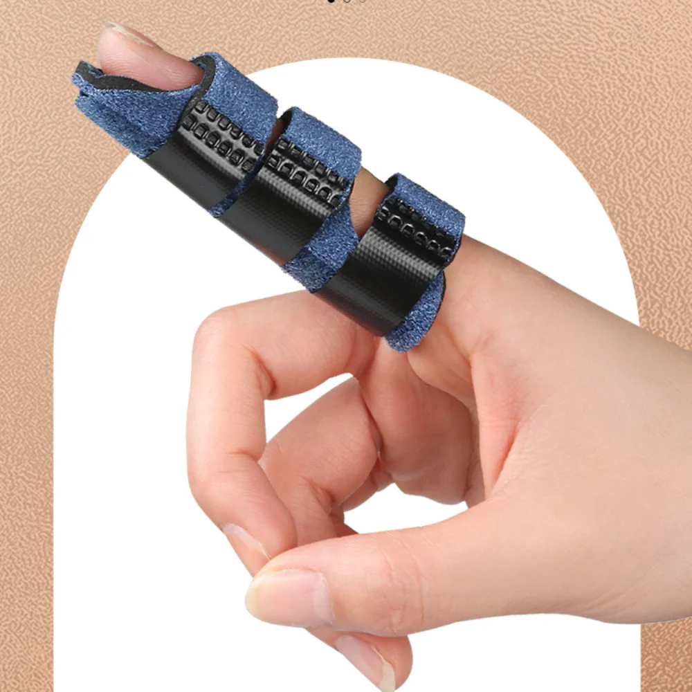 New Pain Relief Finger Retaining Band Adjustable Corrector Finger Fixation Splint Breathable Fixing Splint - view 3