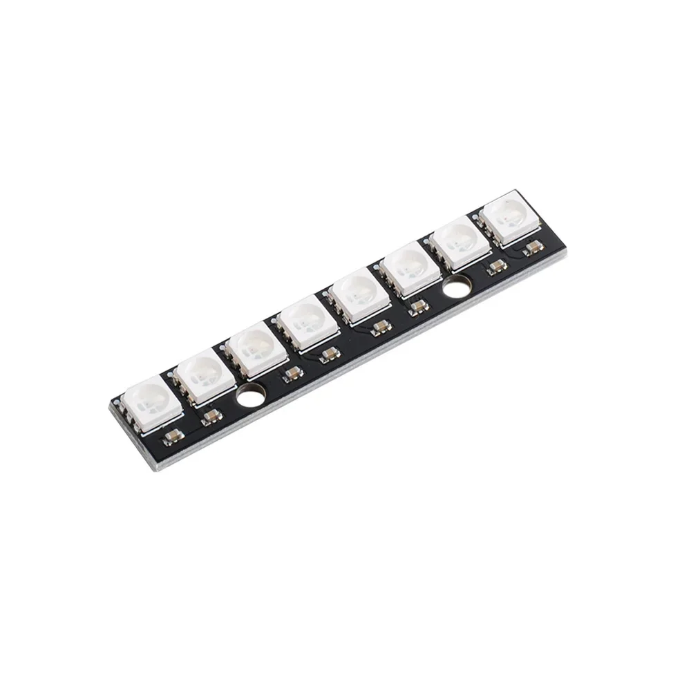 Imagem -02 - Conselho de Desenvolvimento Led Strip 8bits Canal Built-in Full Color Driven Ws2812 5050 Rgb Faça Você Mesmo Driver Board