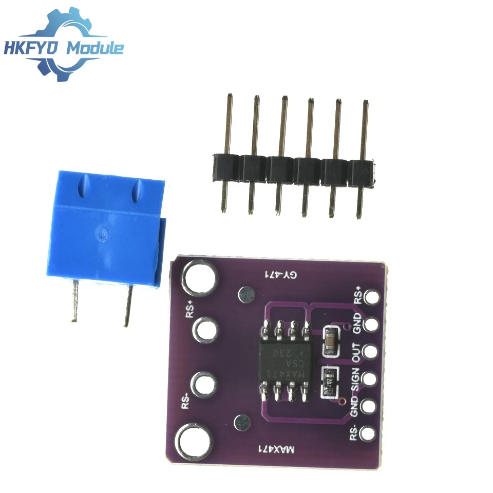 GY-471 MAX471 Voltage Current Sensor Module For Arduino AVR Tester Board 5V DC 3-25V 0-3A Resistive Voltage Divider