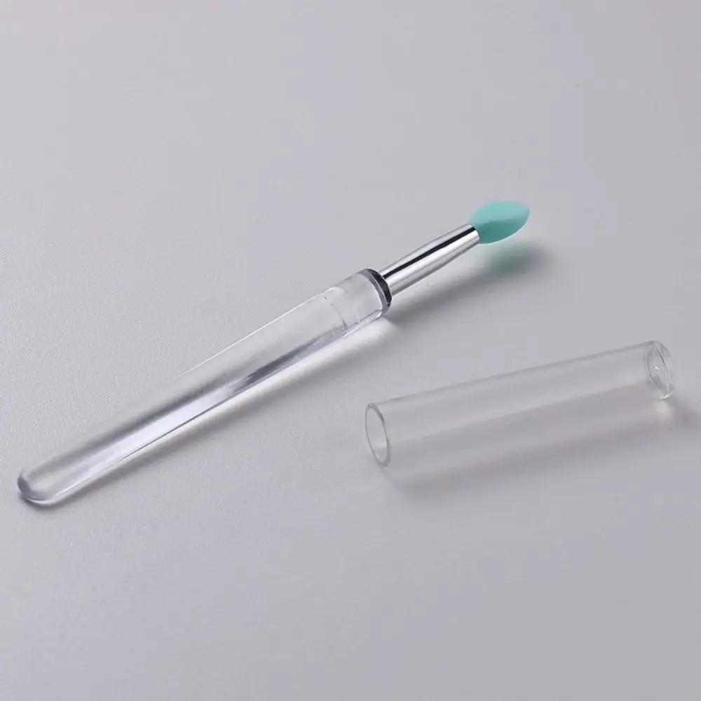 Herramientas cosméticas correctoras, herramientas de belleza, pinceles para labios con tapa protectora, aplicadores de lápiz labial, pinceles de maquillaje, pinceles para máscara labial