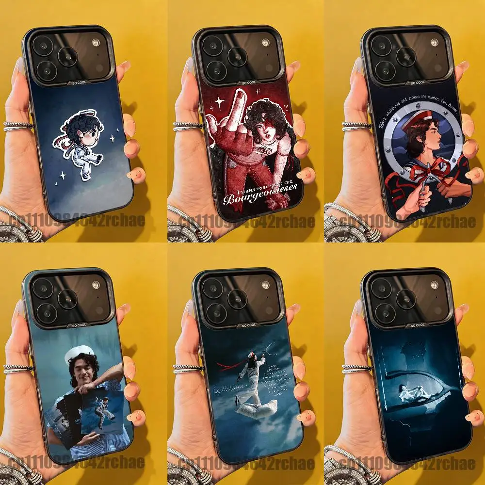 

For C-Conan Gray Wishbone Phone Case iPhone 15,12,11,14,13,16,17,E,Max,Plus,Air,Pro,Mini Shockproof Cover