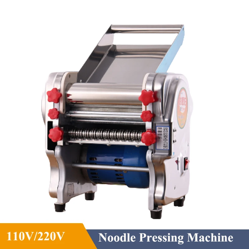 16CM 18CM 20CM 22CM Blade Electric Stainless Steel Pasta Maker Machine Noodle Making Machine Dough Sheeter Dough Roller