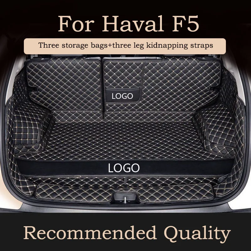 For Haval F5 2018 2019 2020 Custom Car Trunk Mat Durable Cargo Liner Boot Carpet Accessories