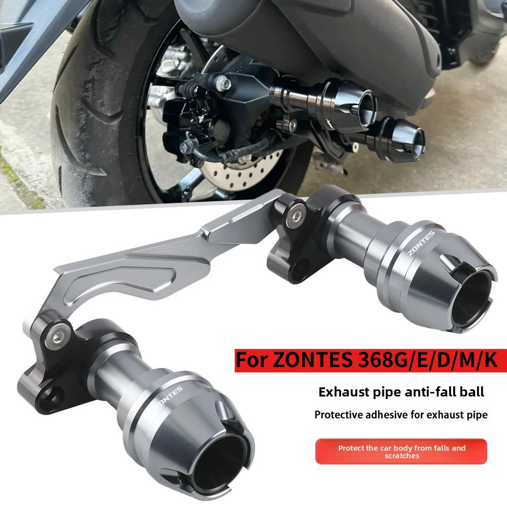 Motorrad Zubehör Für ZONTES 368G/368E/368D/368M/368K Vorne Hinten Rad Achse gabel Crash Sliders Fallen Schutz
