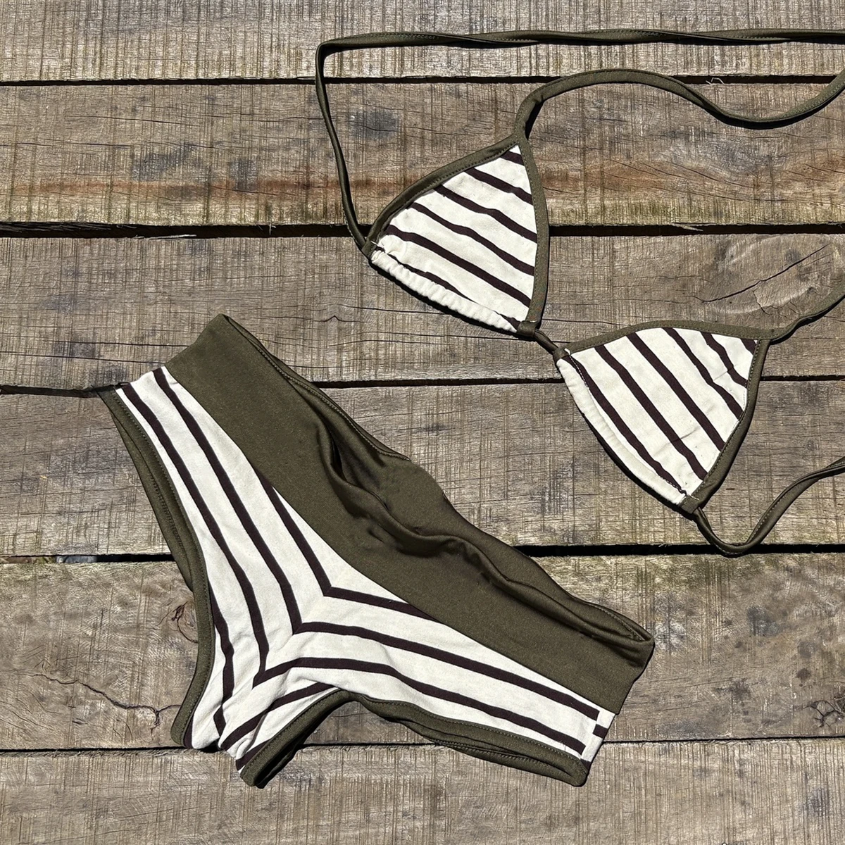 

Push Up Bikinis 2026 Sexy Women Swimsuit Swimwear Female Striped Bikini Set Biquini Bathing Suit Shorts Swimming Suit Beachwear