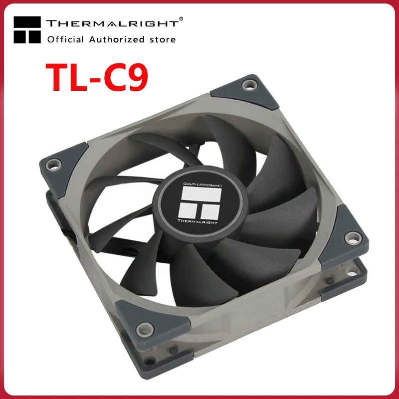 Thermalright TL-C9 pwm 4 pinos 90mm caixa do computador ventilador silencioso ventilador de refrigeração cpu silencioso ventilador caso ventilador refrigerador ventilador ventiladores 12v ajustar a velocidade do ventilador