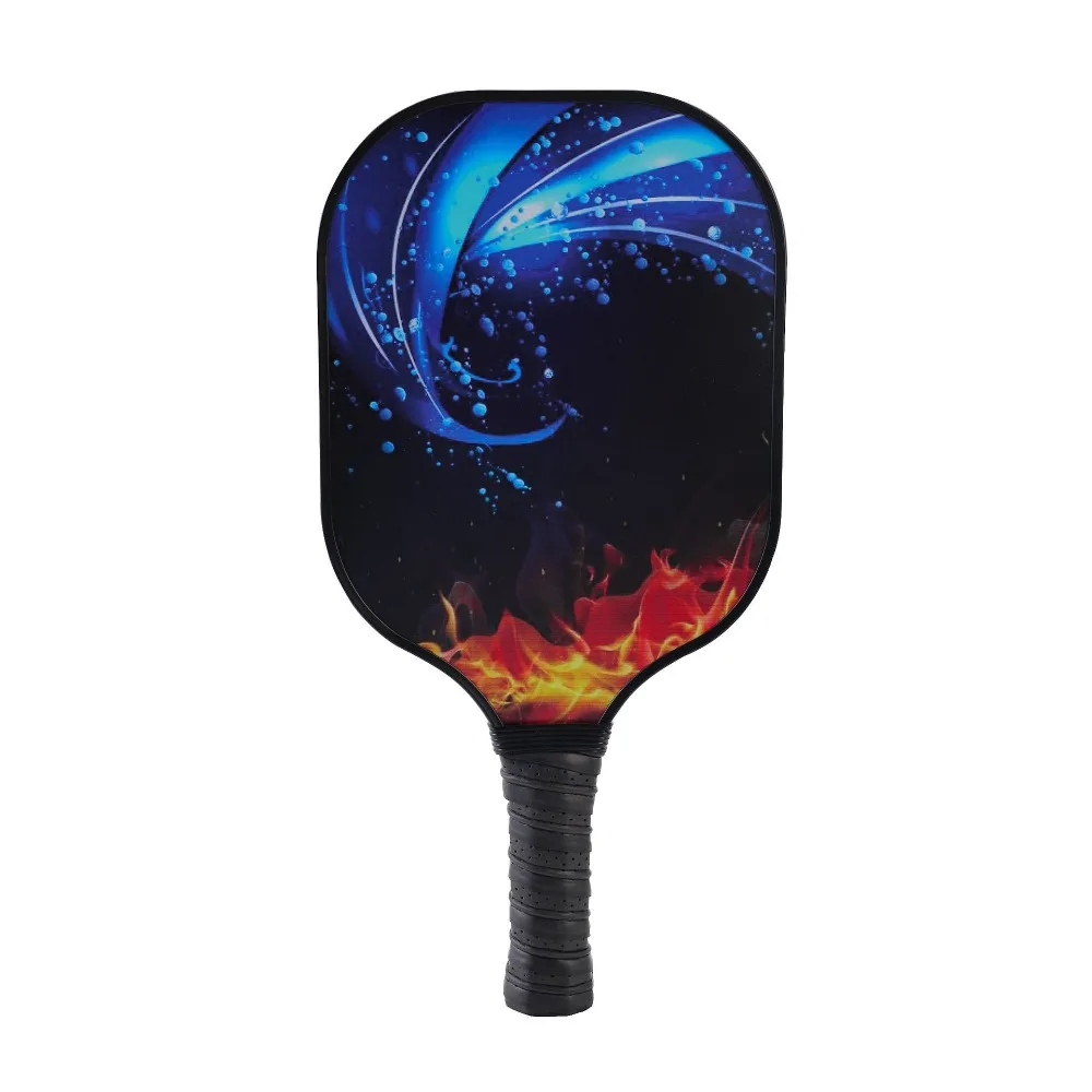 

High Quality Glass Fibre Surface Pickleball Paddle Honeycomb Core Lightweight Pickleball Racket Non-slip Grip Sports Racquet