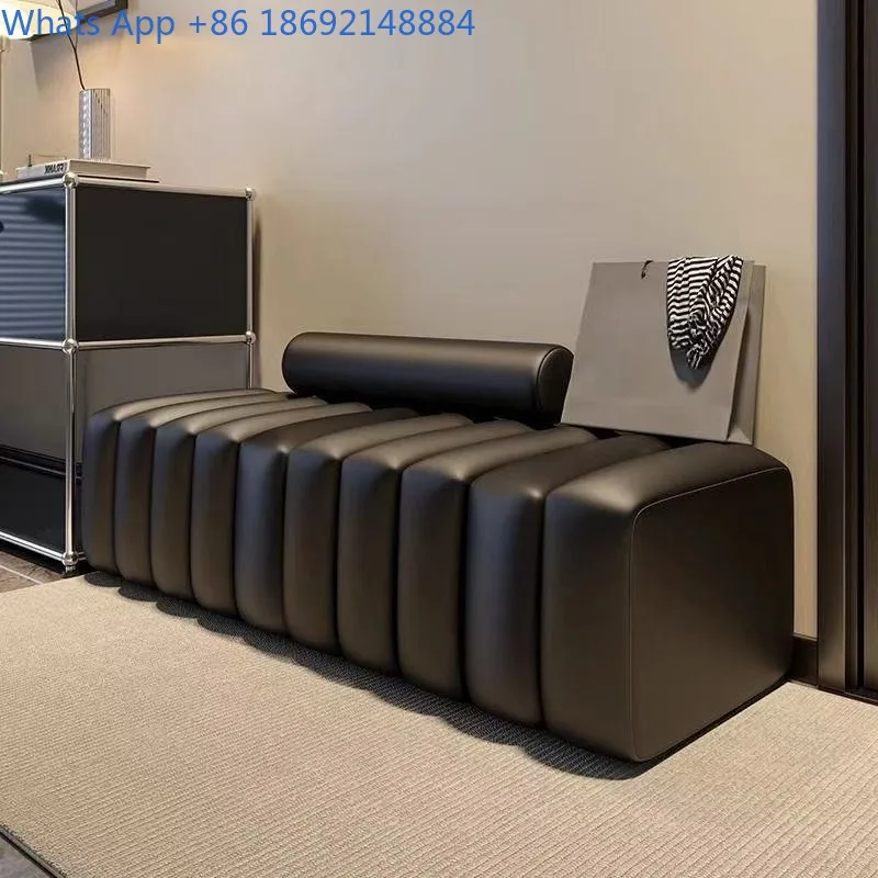

Entryway Shoe Changing Bench New Model Living Room Home Use Long Sofa Bench Creative Personality Long Bench