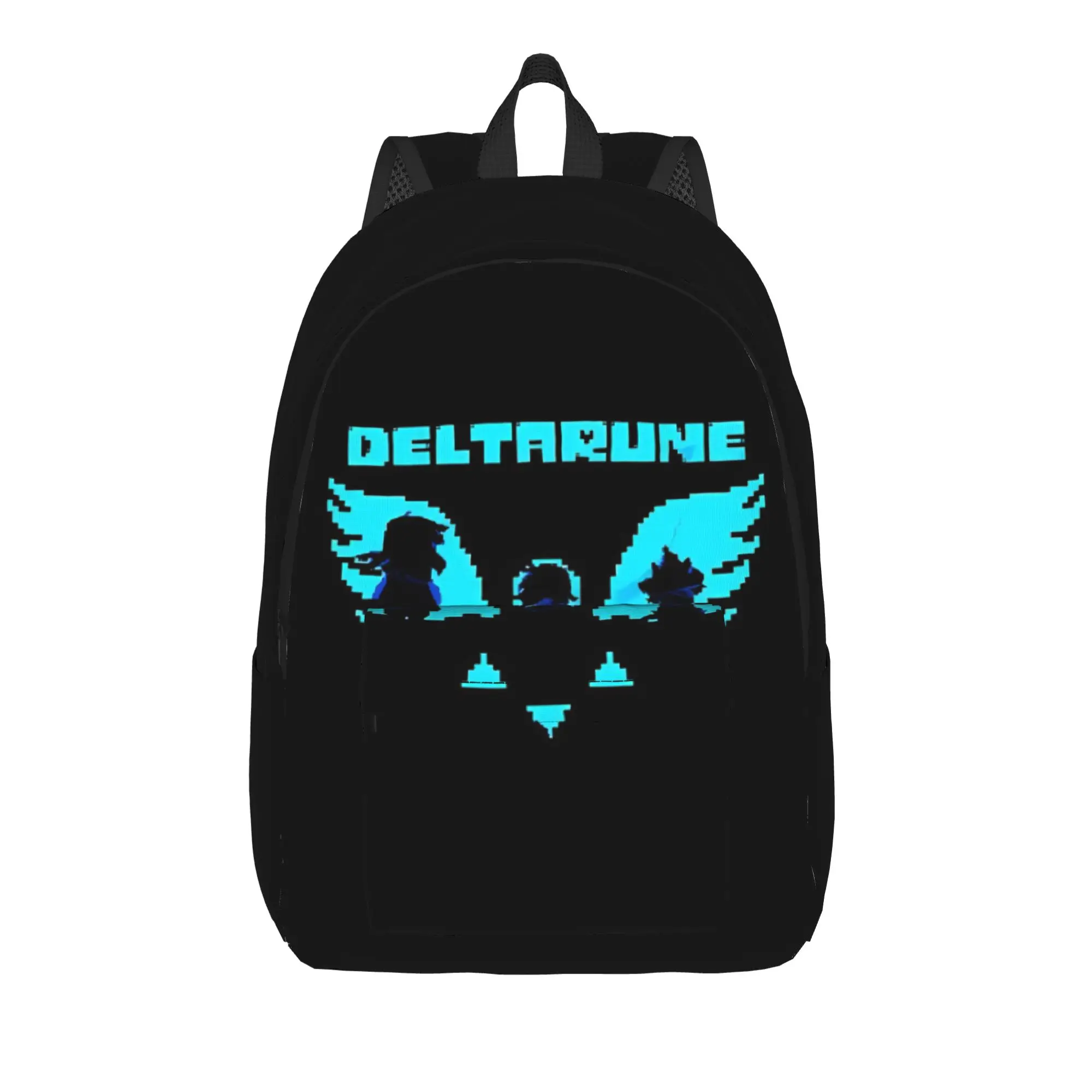 Back to school season Portable Gothic Fantasy Creature  Handbag Deltarune Unisex Storage Bag Backpack