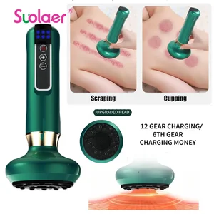 Chinese Electric Suction Cupping Therapy Device Body Slimming Massager Glass Jars Anti Cellulite Cupping Vacuum Slimming Guasha