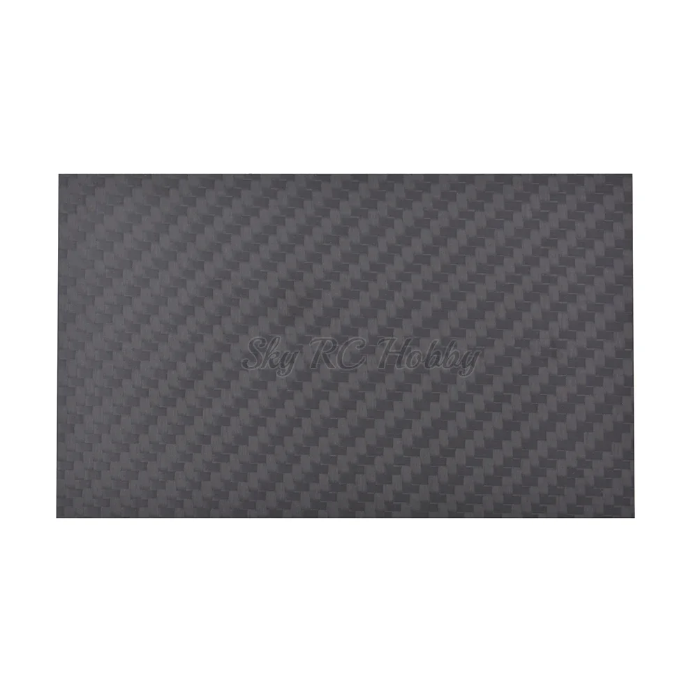 100mm X 250mm 0.5mm 1mm 1.5mm 2mm 3mm 4mm 5mm 3K Carbon Fiber Plate Panel Sheets Matte High Composite Hardness Material