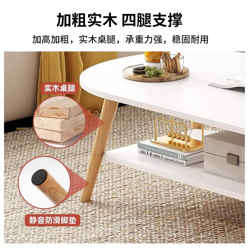 Coffee table small apartment living room household sofa tea table simple modern rental house with new simple bedroom small table