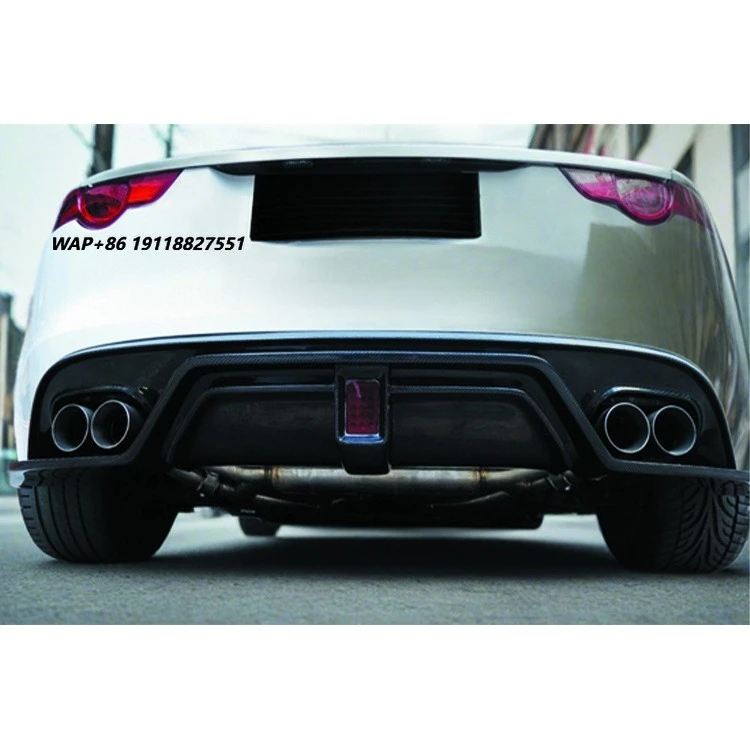 

Carbonado 2013-2017 BS Style Fiber Reinforce Polymer Rear Diffuser for F-Type Coupe Convertible
