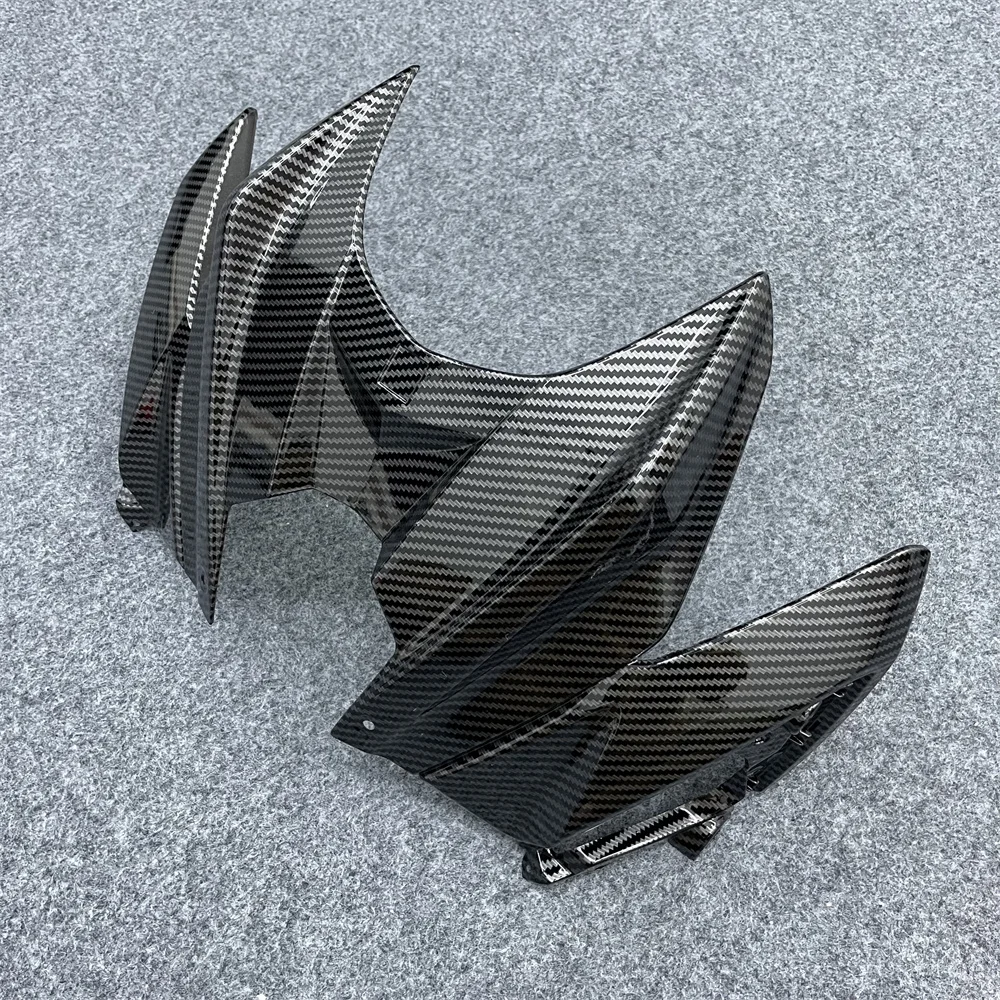 

The ABS motorcycle fairing is suitable for the GSX-S750 fuel tank front cover 2017 2018 19-22 with brand-new carbon fiber paint