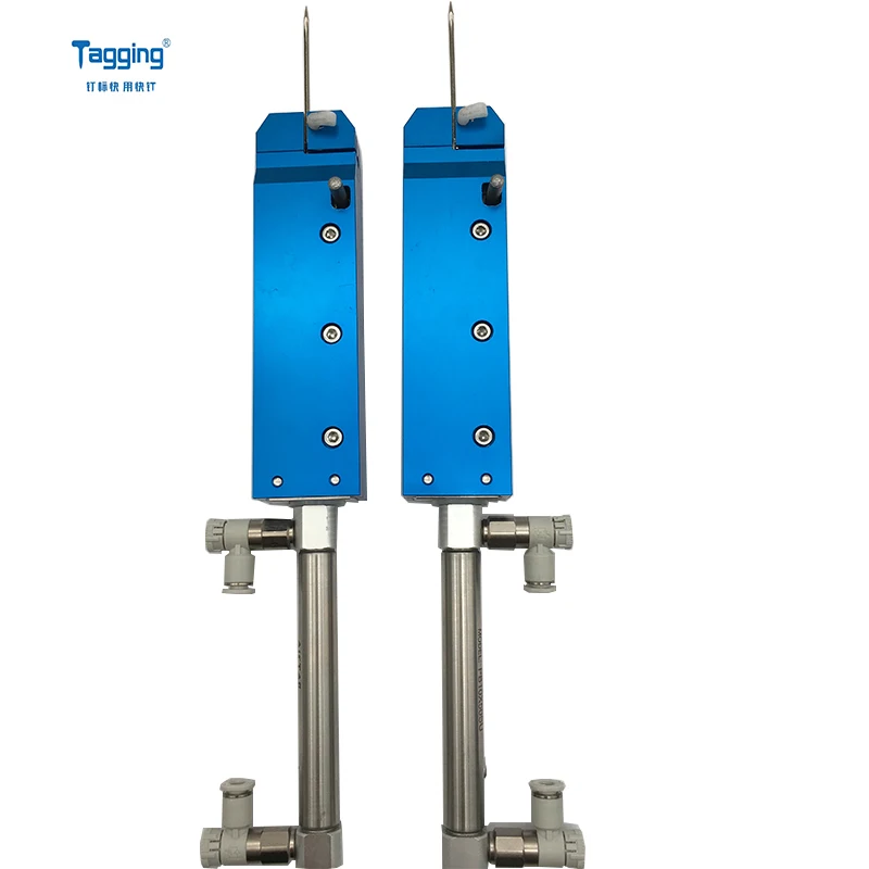 TMH5209 Pneumatic Tagging Machine Head With 52mm Length Fine Long Needle For Tagging Machines And Automatic Tagging System