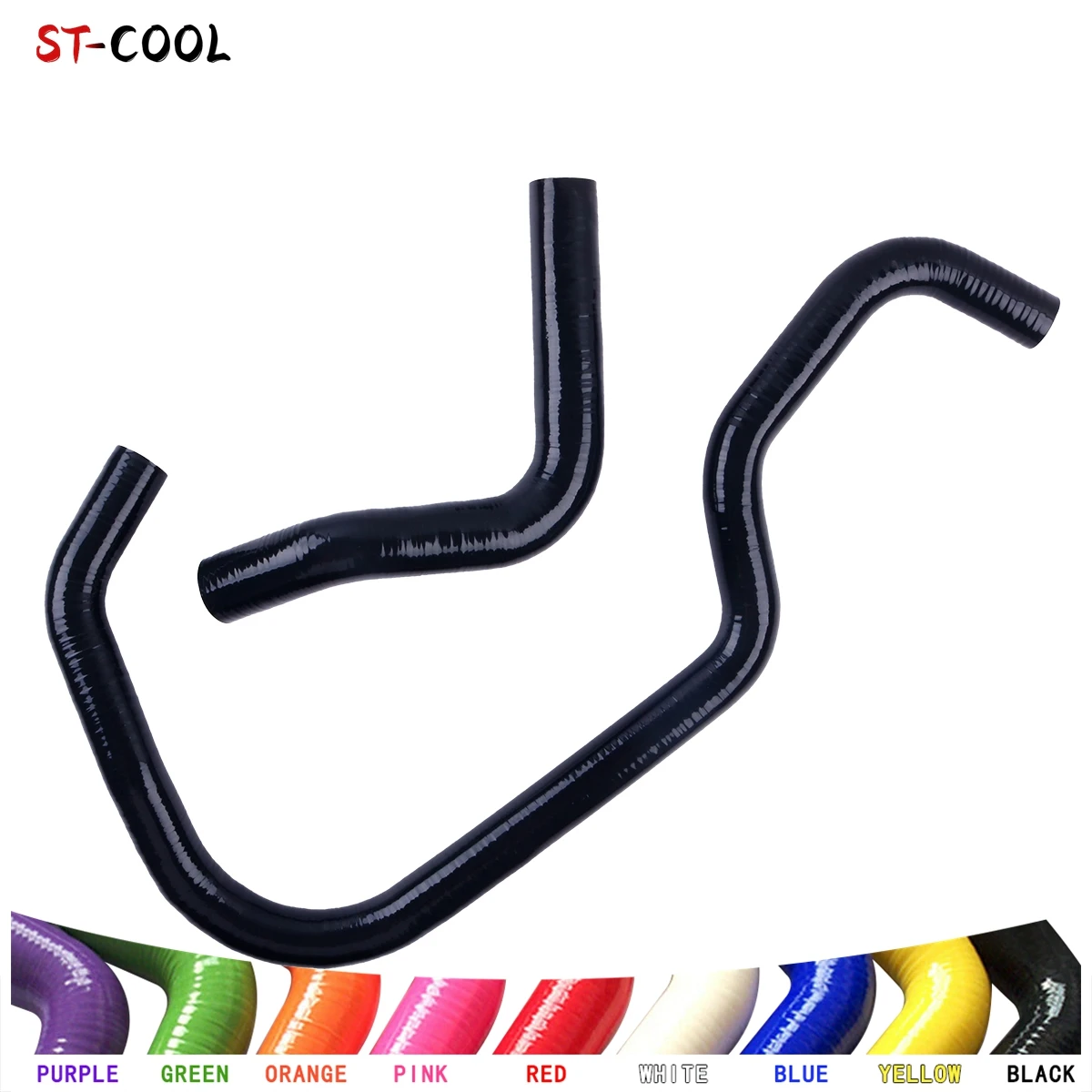 FOR GM Truck (Silverado /Sierra) 4.8 5.3 6.0 1999-2006 2000 2001 2002 2003 2004 Radiator Hoses Kit Silicone Tubes 2Pcs 10 Colors