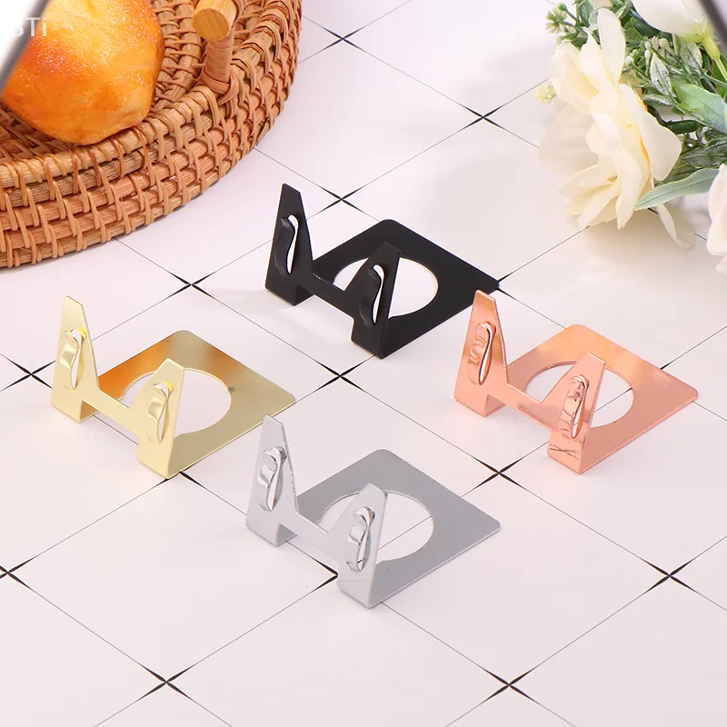 Porta cartellino del prezzo in metallo con clip per etichetta da tavolo, numero superiore, porta cartellino per biglietto da visita per alimenti, per il supermercato del negozio al dettaglio