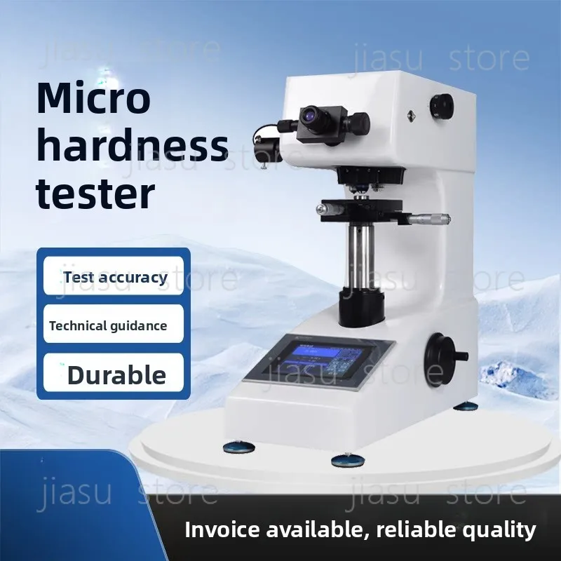 HV-1000Z Vickers Hardness Tester, Digital Micro Hardness Testing Machine for Metal Carburized Layer, Auto Data