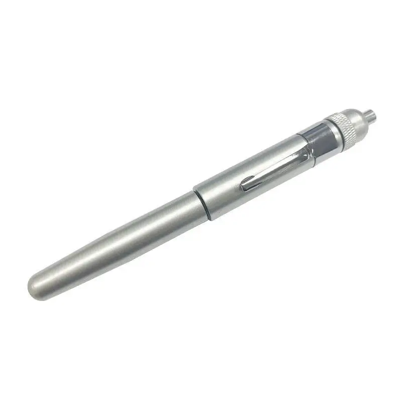 Precision Aluminum Oiler Pen, Portable Lubricating Oil Applicator with Pocket Clip for Machine Maintenance