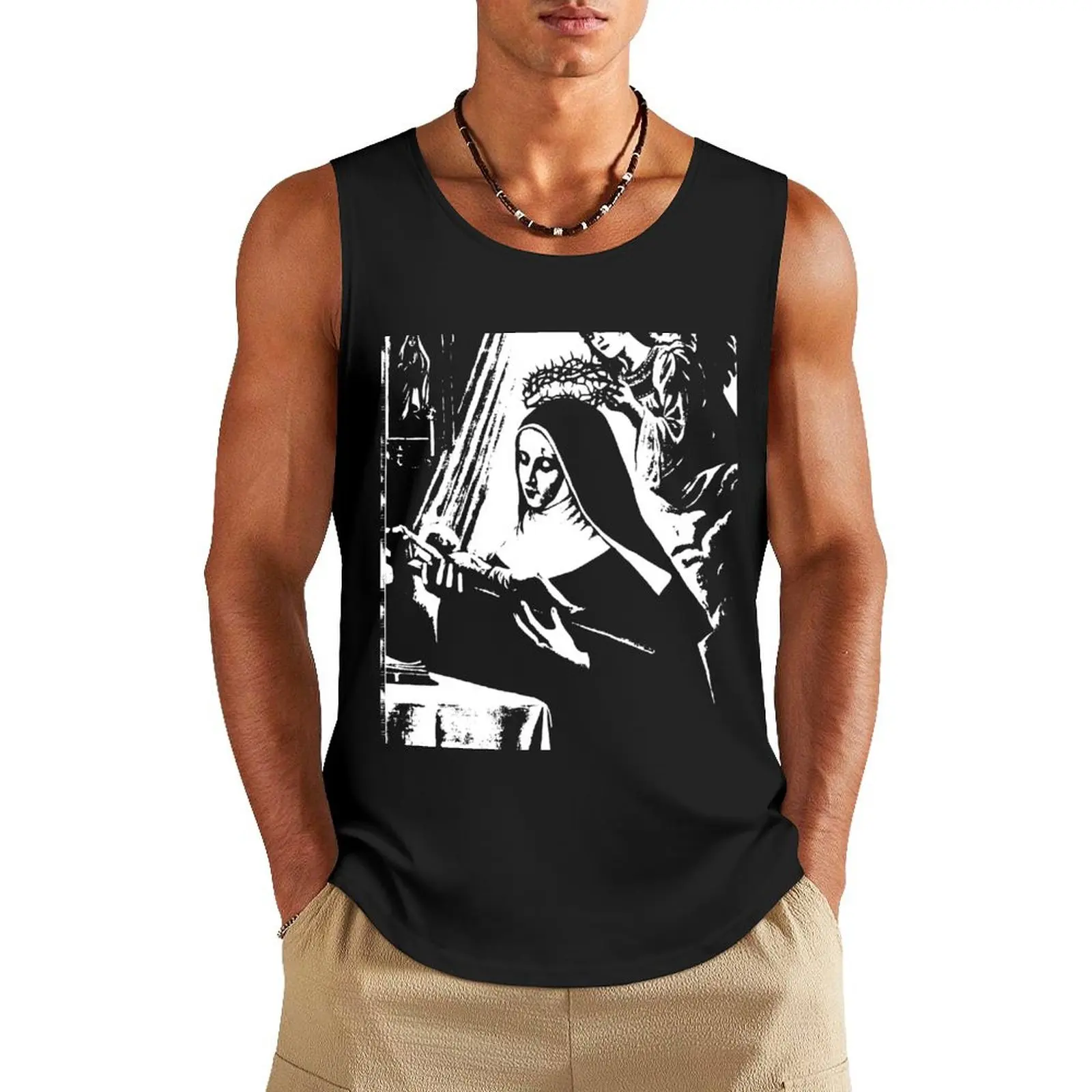 Saint Rita of Cascia Tank Top Men's t shirt anime