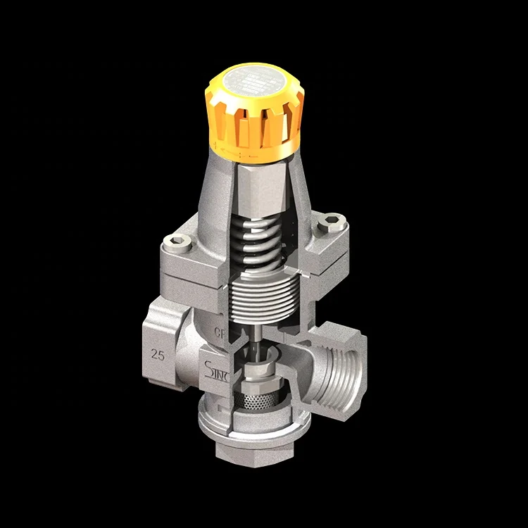 SINOTECH YP-R1/C1 Direct Acting Steam Reducing Valve Replace YOSHITAKE GD-30/ SPIRAX SARCO BRV2S