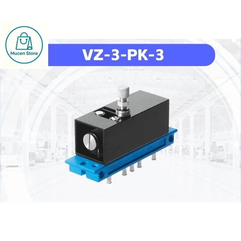 1PC New FST VZ-3-PK-3 5755 Pneumatic Time Delay Valve 3/2 Way Pneumatic Timer Valve PK-3 Barb Connector