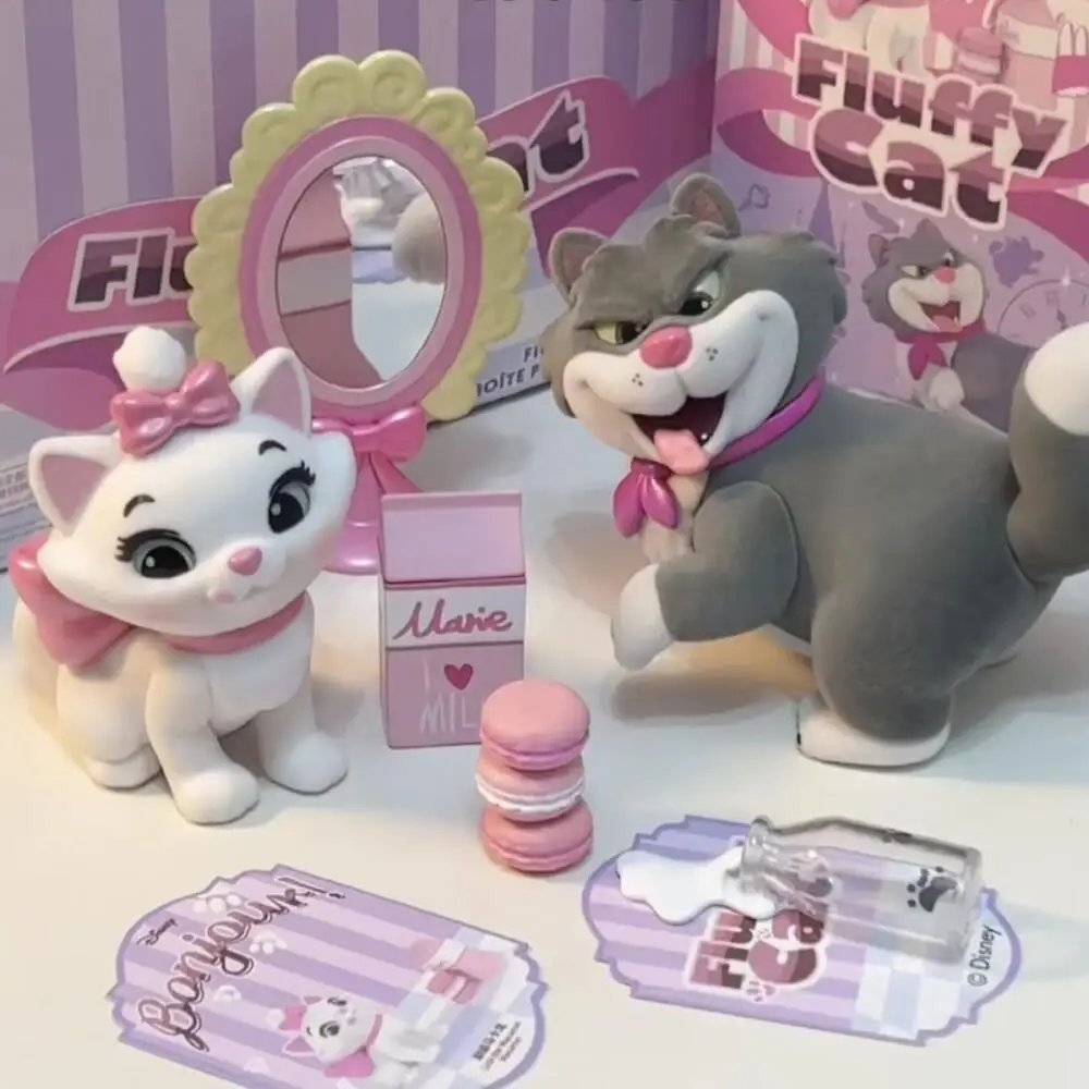 

No Box The Aristocats Marie Lucifer Cat Cute Interactive Series Static Character Model Desktop Headboard Ornament Friend Gift