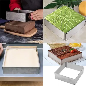 10 best sales Cake mold square - №2