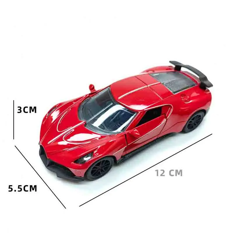 Modèle de voiture en alliage 1:36, Simulation de voiture de course, véhicule à tirer, Collection d'ornements de voiture, jouets pour garçons et enfants